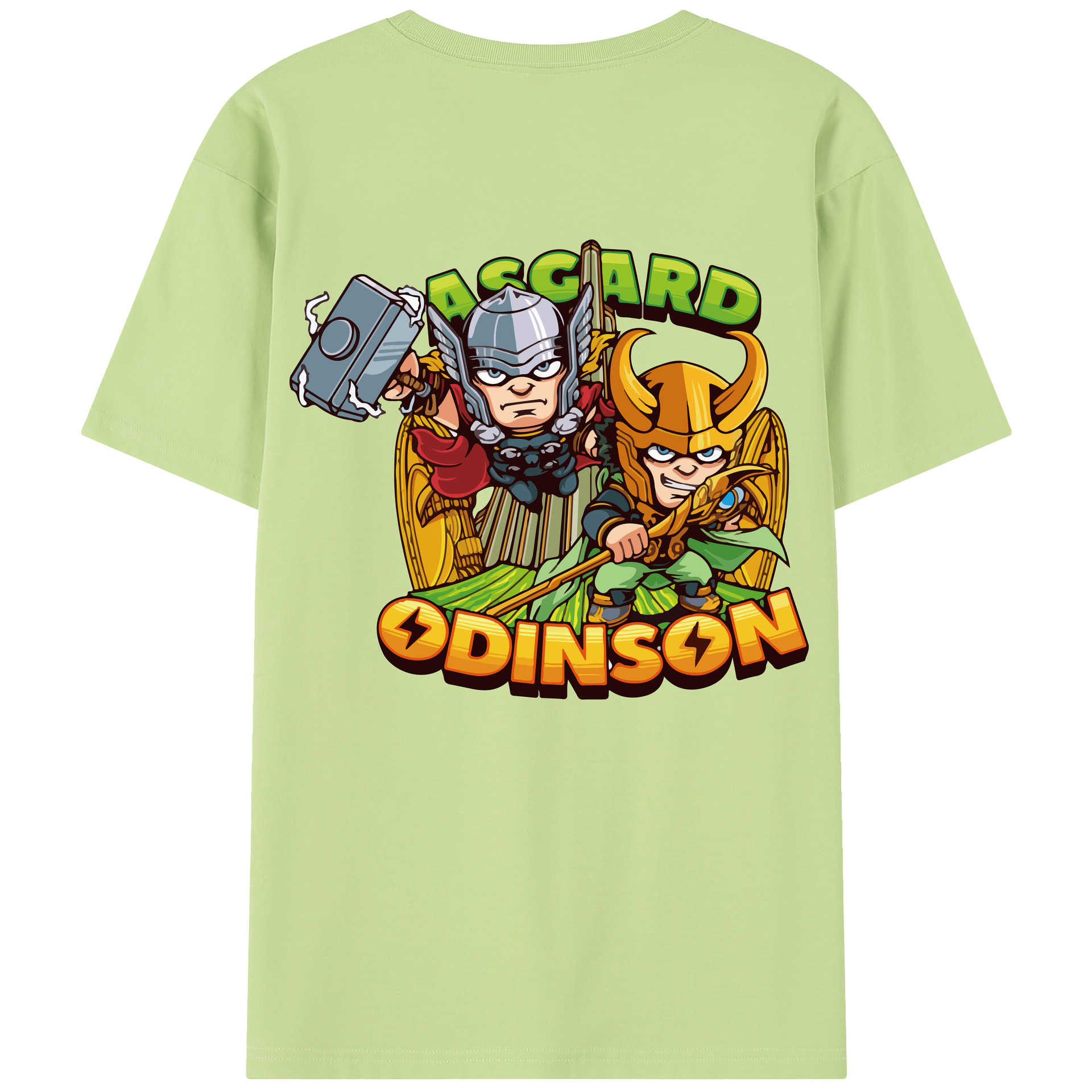 （画像用） アベンジャーズ The Avengers 綿100％半袖Tシャツ（背面プリント）
